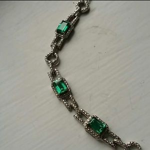 Green Diamond Necklace